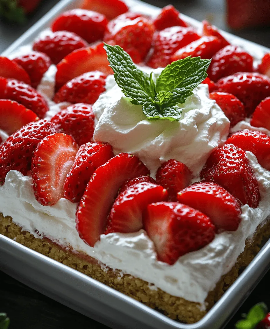 If you're searching for a dessert that perfectly captures the essence of summer while delighting taste buds, look no further than Strawberry Lasagna Delight. This refreshing treat combines layers of luscious flavors and varied textures, making it an irresistible choice for any occasion. Whether you’re hosting a summer gathering, planning a picnic in the park, or celebrating a family milestone, this dessert will surely impress your guests and leave them craving more.