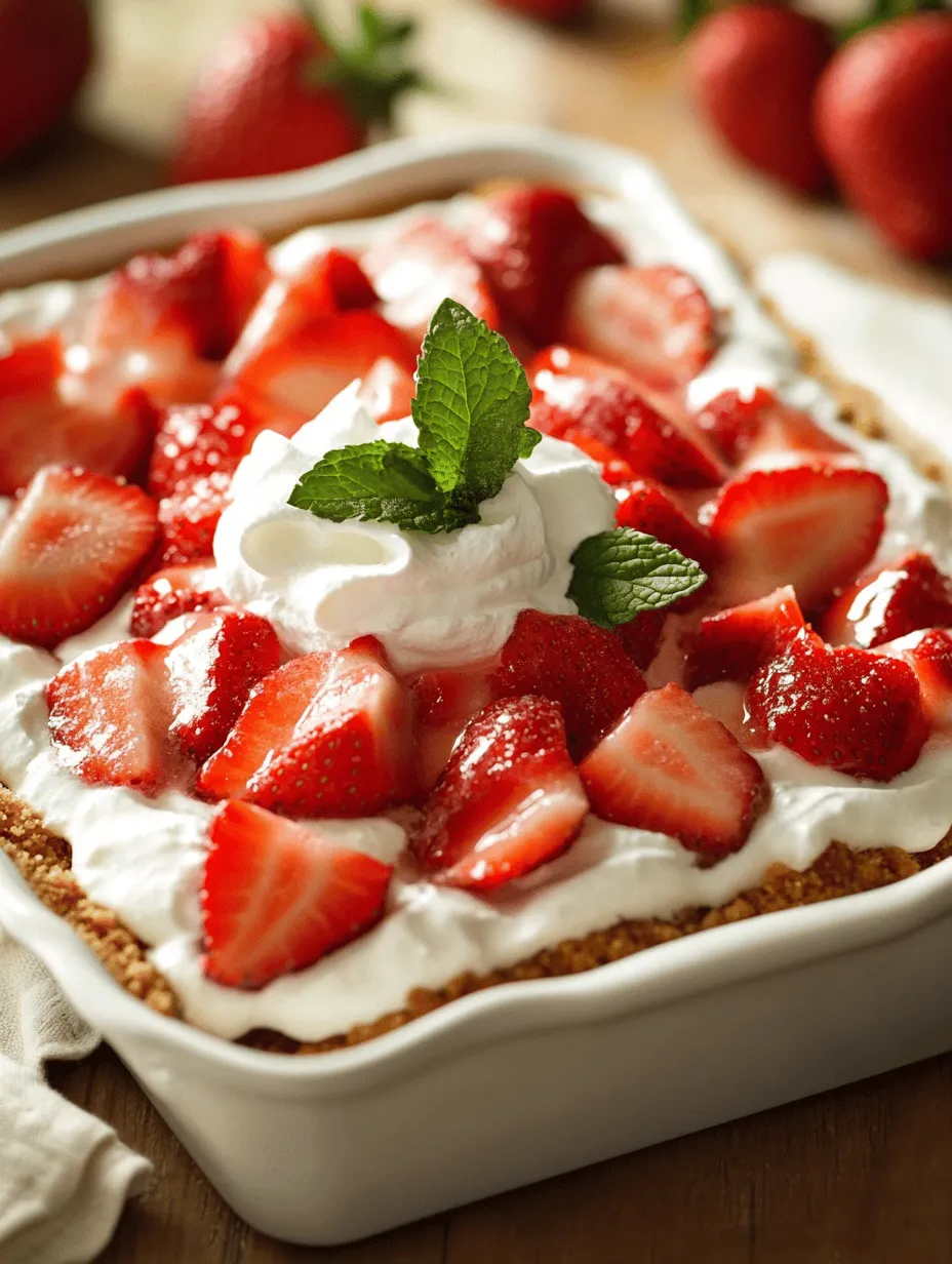 If you're searching for a dessert that perfectly captures the essence of summer while delighting taste buds, look no further than Strawberry Lasagna Delight. This refreshing treat combines layers of luscious flavors and varied textures, making it an irresistible choice for any occasion. Whether you’re hosting a summer gathering, planning a picnic in the park, or celebrating a family milestone, this dessert will surely impress your guests and leave them craving more.