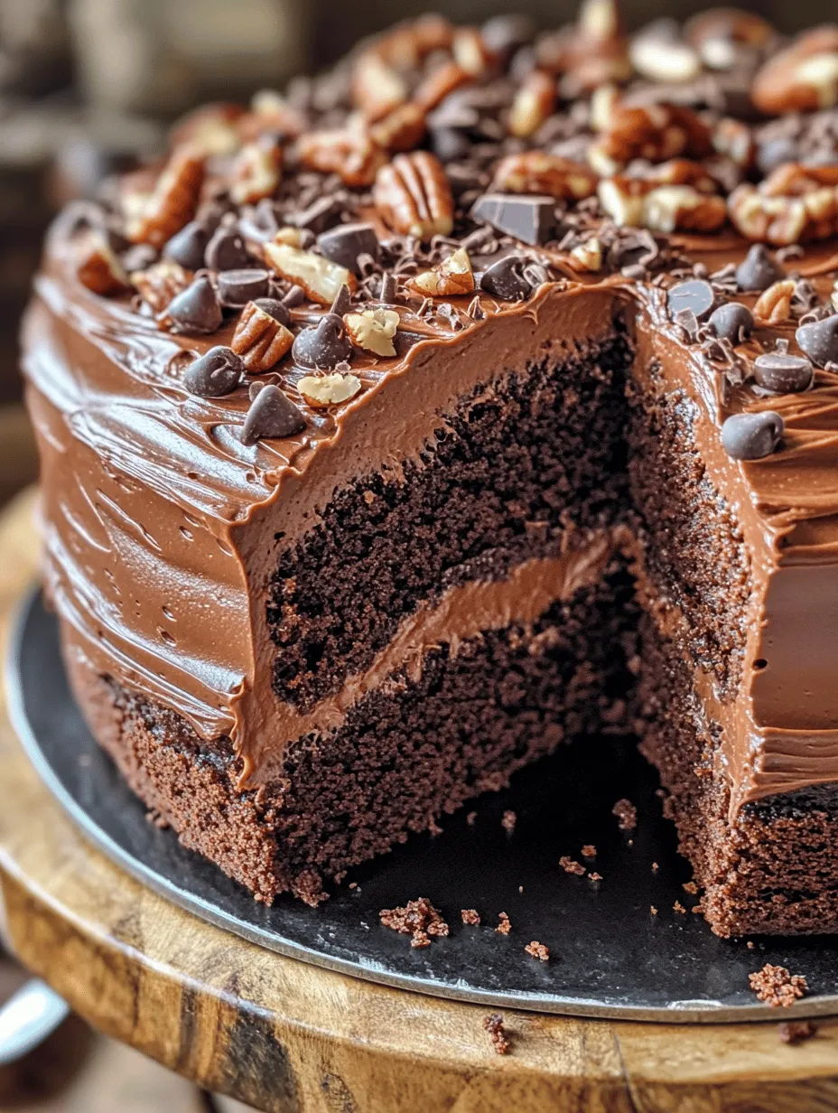 There’s something undeniably irresistible about chocolate cakes that makes them a perennial favorite among dessert lovers. Whether you're celebrating a special occasion or simply indulging in a sweet craving, chocolate cakes deliver a rich and satisfying experience. Among the myriad of chocolate desserts, the Decadent Chocolate Pecan Cake stands out as a true masterpiece. This cake is not just another chocolate dessert; it marries the deep, rich flavors of chocolate with the delightful crunch of pecans, creating a symphony of textures and tastes that is sure to impress.