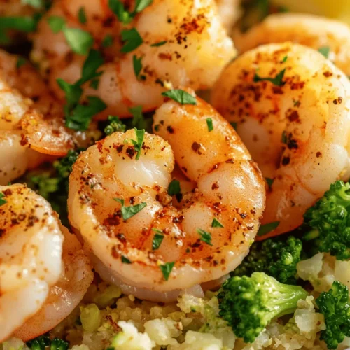 Garlic Butter Shrimp with Broccoli Rice is a culinary gem that perfectly balances flavor, nutrition, and convenience. This dish combines the rich, savory flavors of garlic and butter with succulent shrimp, all served atop a bed of vibrant broccoli rice. In today’s fast-paced world, health-conscious individuals are constantly seeking meals that not only taste great but can also be prepared in a flash. This recipe checks all the boxes, making it an ideal choice for busy weeknights when you want something delicious without spending hours in the kitchen.