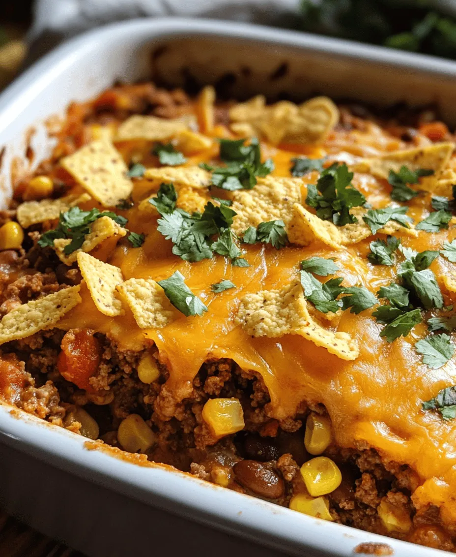 In the realm of comfort food, few dishes evoke warmth and satisfaction quite like a hearty casserole. Our Hearty Ground Beef & Baked Bean Casserole is not only simple to prepare but also a delightful blend of flavors and textures that will please the whole family. This dish combines savory ground beef, nutritious beans, and crunchy tortilla chips, topped with gooey cheddar cheese, making it the perfect meal for busy weeknights or cozy gatherings.