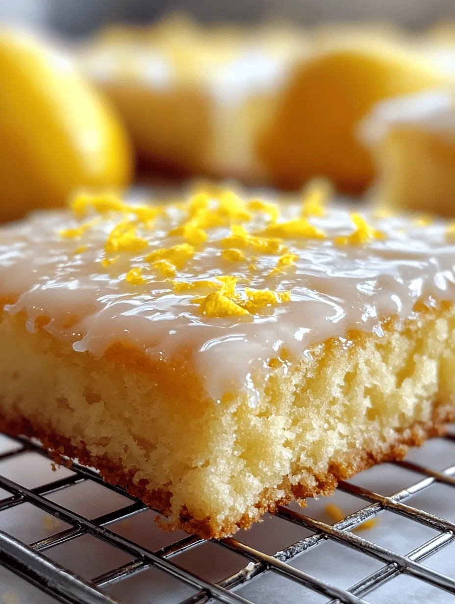 In the world of baking, few desserts capture the essence of celebration quite like sheet cakes. These delightful confections are not only a staple for family gatherings and potlucks but also a versatile canvas for creativity. The beauty of sheet cakes lies in their ability to serve a crowd while offering simplicity in preparation. Among the myriad flavors and styles, the Zesty Lemon Delight Sheet Cake stands out as a refreshing, citrus-infused option that delights the palate and brightens any occasion.