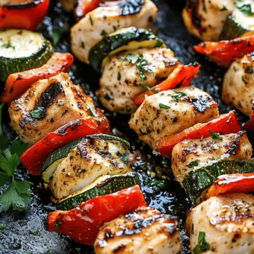 Before we dive into the cooking process, let’s take a closer look at the ingredients that make these skewers so special. Each component plays a crucial role in creating a dish that is not just full of flavor but also packed with nutritional benefits.