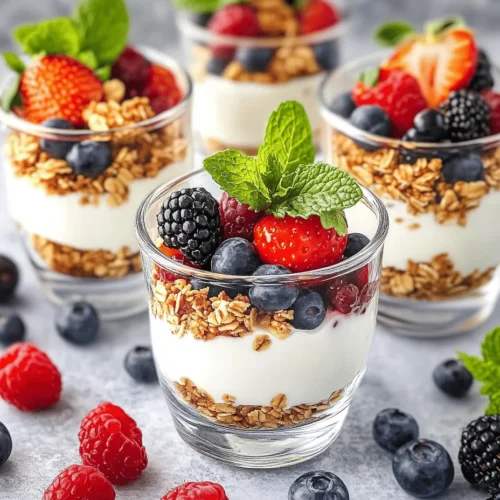 As the sun shines brighter and the days grow longer, there’s nothing quite like the burst of flavor that comes with summer berries. The Summer Berry Bliss Parfait is a delightful way to celebrate the season, combining the sweetness of fresh fruit with creamy yogurt and crunchy granola. This parfait is not only visually appealing but also packed with nutritional benefits, making it a perfect choice for breakfast, a snack, or even a light dessert.