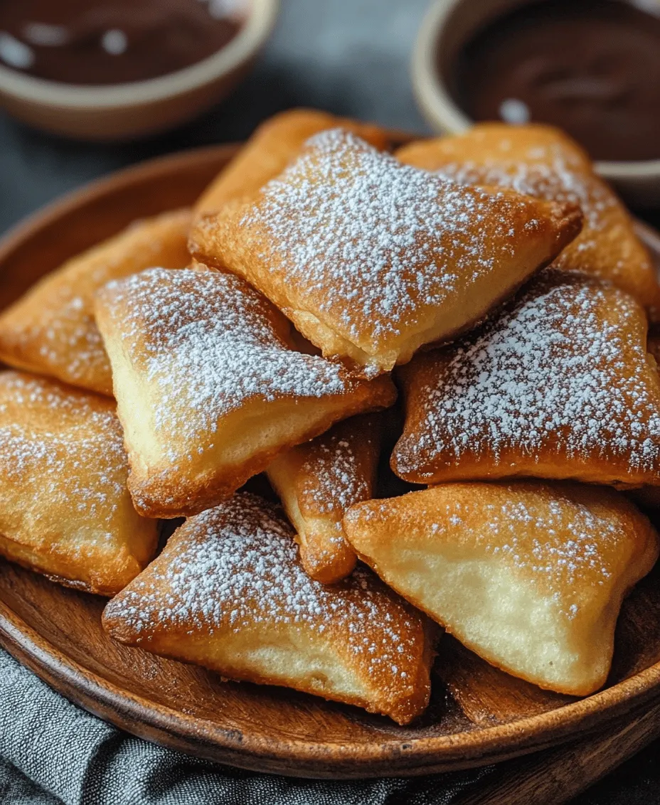 Step into the enchanting world of beignets, where each bite transports you to the charming streets of New Orleans and the quaint cafés of Paris. Beignets, often compared to doughnuts but with their own unique personality, are delightful pastries that have captured the hearts and taste buds of many. Their fluffy interiors and golden exteriors, scented with a hint of vanilla, make them an irresistible treat for breakfast, dessert, or any celebratory occasion. The allure of Vanilla French Beignets lies not only in their sweet, comforting flavor but also in their simplicity—perfect for both novice and experienced bakers alike.