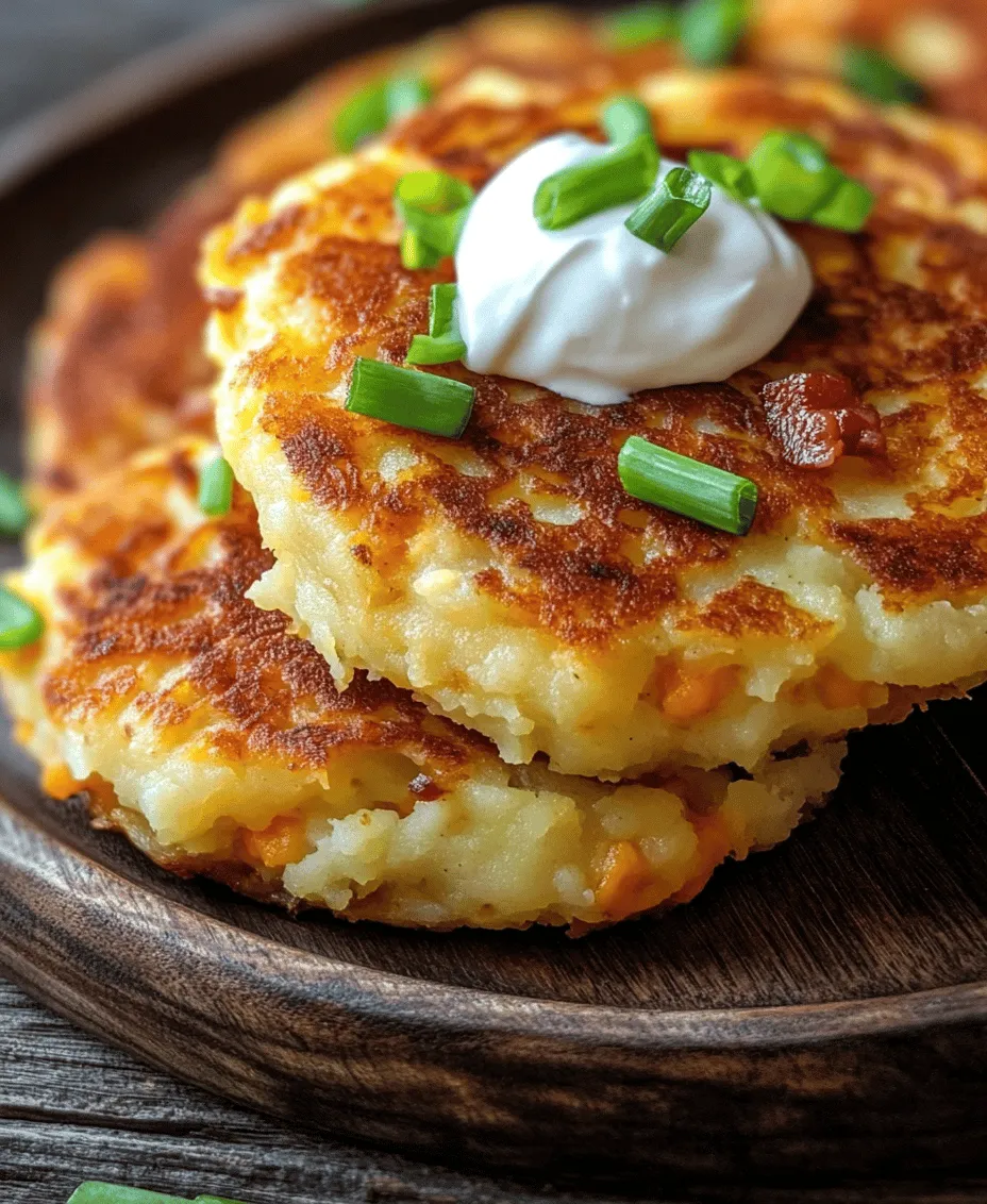 Mashed potatoes are a beloved staple in households around the world, cherished for their creamy texture and comforting taste. They serve as the perfect accompaniment to a variety of dishes, from roasted meats to savory gravies. However, one of the most delightful aspects of mashed potatoes is their incredible versatility. Beyond serving them as a side dish, they can be transformed into numerous delectable creations, one of which is the loaded mashed potato cake.
