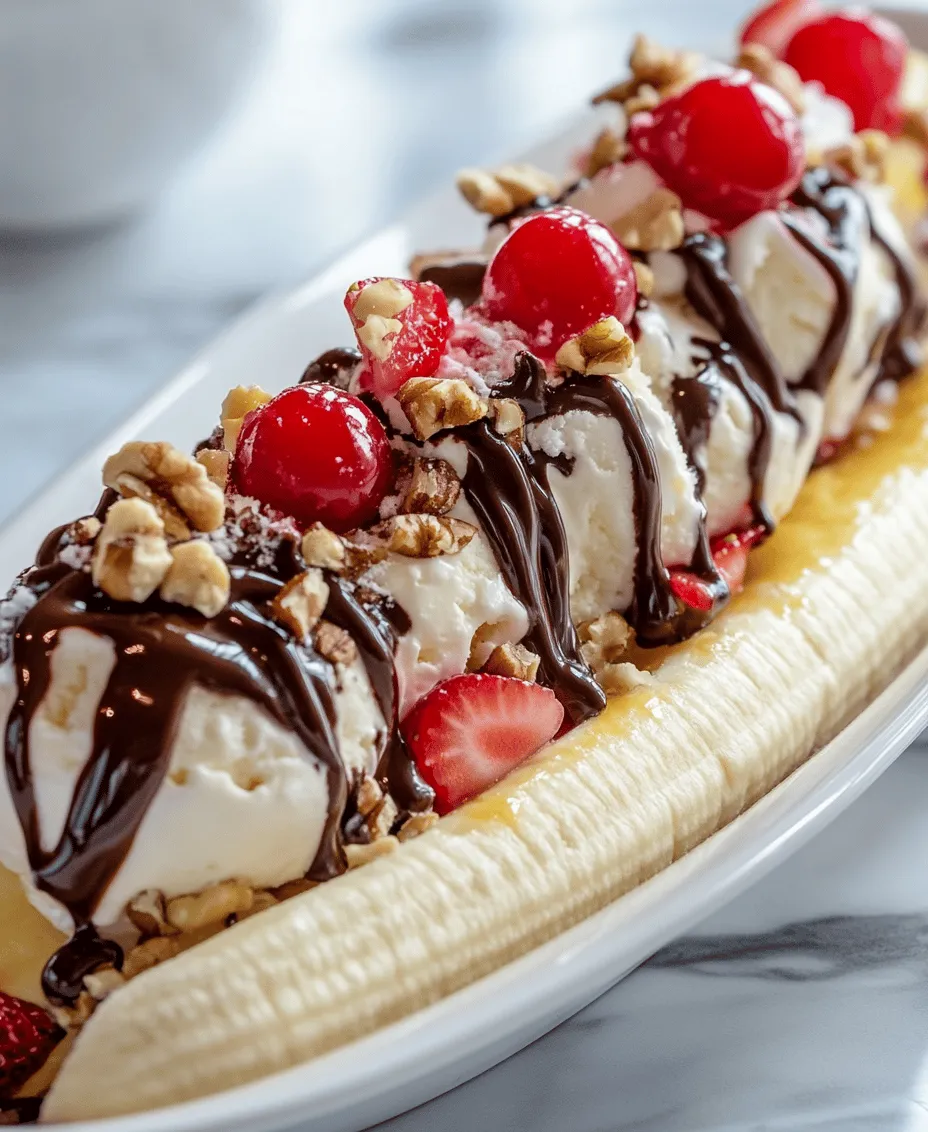 The banana split is more than just a dessert; it’s a nostalgic experience that conjures up memories of childhood summers and family outings. This classic treat, known for its delightful combination of flavors and textures, has stood the test of time as a favorite among dessert lovers of all ages. Whether it’s a celebratory gathering, a cozy family night, or a spontaneous indulgence after a long day, the banana split offers a versatile option that can be personalized to suit any palate.