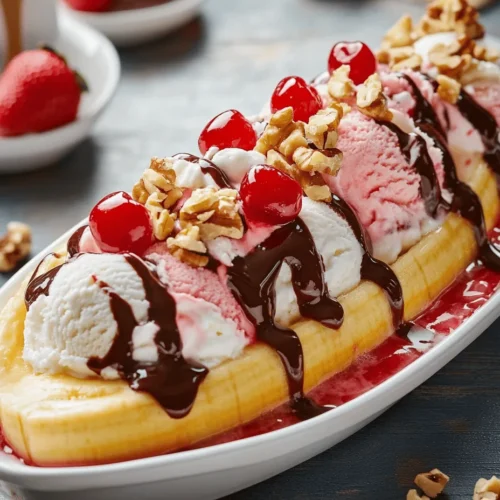 The banana split is more than just a dessert; it’s a nostalgic experience that conjures up memories of childhood summers and family outings. This classic treat, known for its delightful combination of flavors and textures, has stood the test of time as a favorite among dessert lovers of all ages. Whether it’s a celebratory gathering, a cozy family night, or a spontaneous indulgence after a long day, the banana split offers a versatile option that can be personalized to suit any palate.