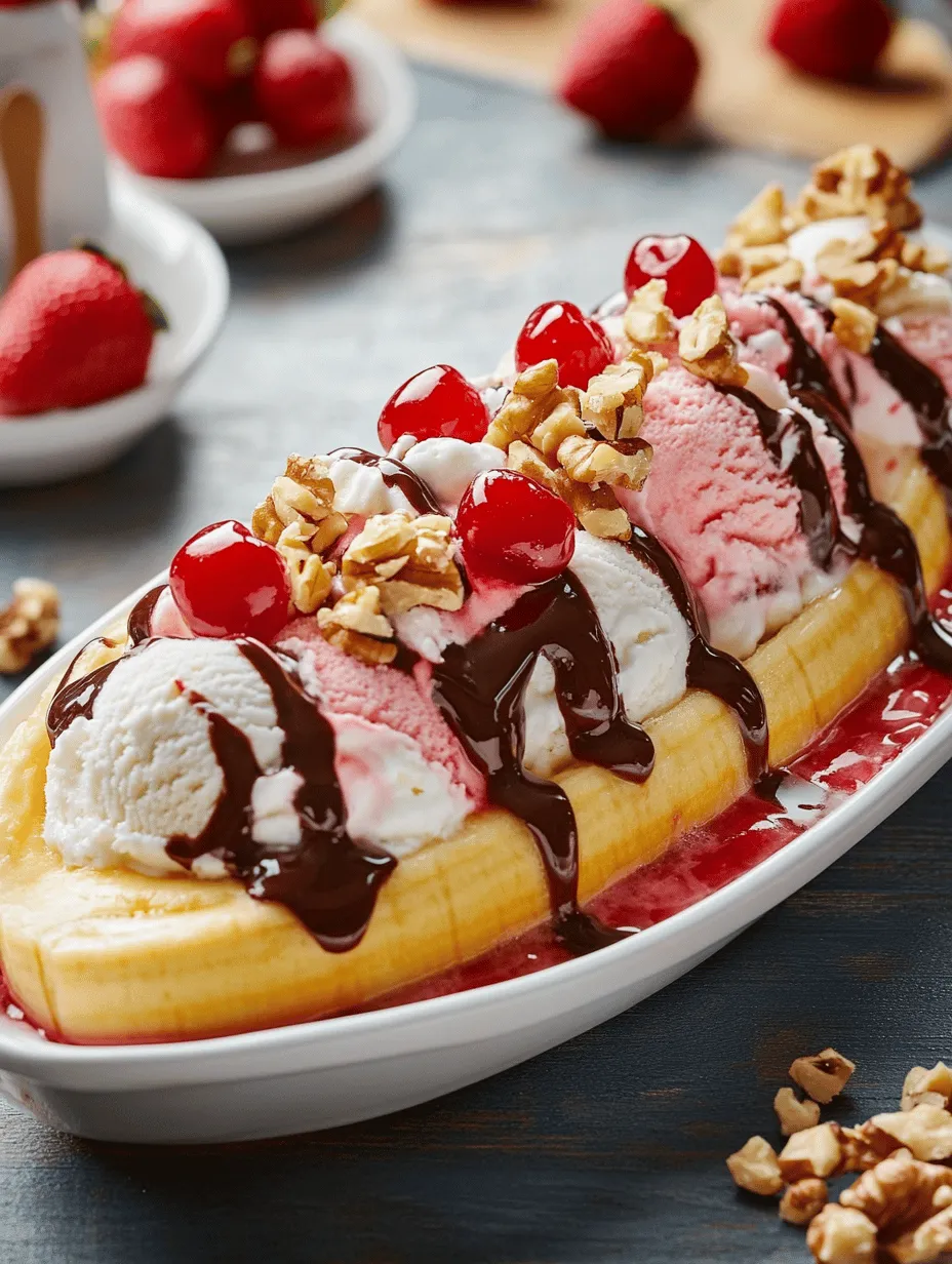 The banana split is more than just a dessert; it’s a nostalgic experience that conjures up memories of childhood summers and family outings. This classic treat, known for its delightful combination of flavors and textures, has stood the test of time as a favorite among dessert lovers of all ages. Whether it’s a celebratory gathering, a cozy family night, or a spontaneous indulgence after a long day, the banana split offers a versatile option that can be personalized to suit any palate.