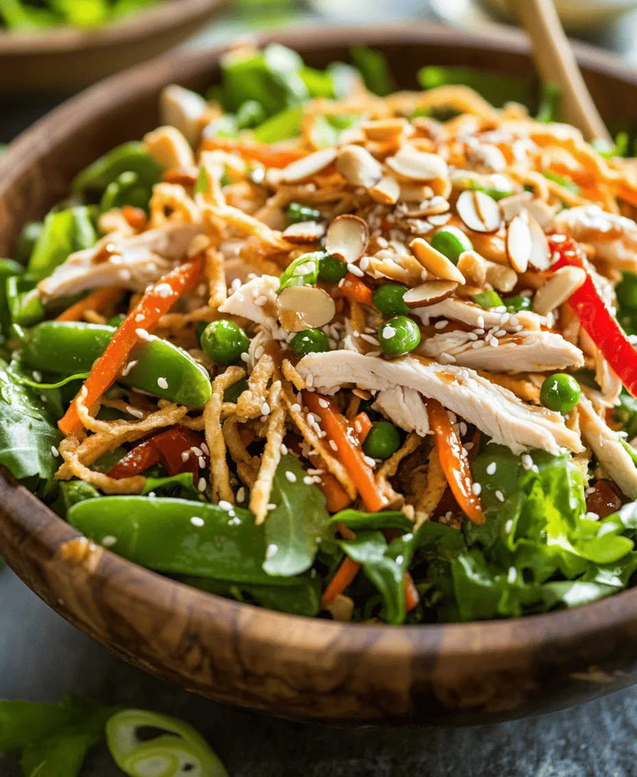 In today's fast-paced world, where health-conscious choices are at the forefront of culinary trends, salads have emerged as a beloved staple in modern cuisine. Not only are they quick to prepare, but they also offer a vibrant mix of flavors, colors, and textures that can elevate any meal. One standout option that embodies these attributes is the Tangy Asian Chicken Crunch Salad Delight. This salad is a feast for the senses, providing a delightful combination of fresh ingredients and bold Asian-inspired flavors that are sure to please any palate.
