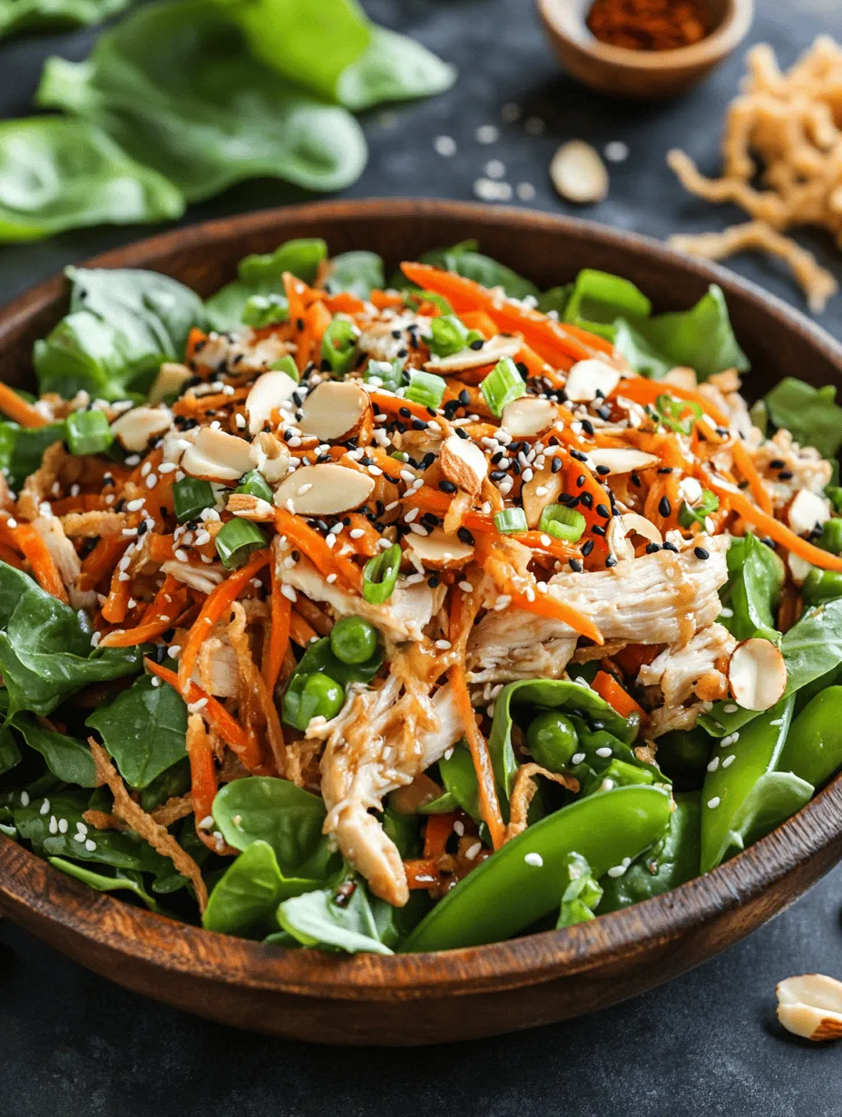 In today's fast-paced world, where health-conscious choices are at the forefront of culinary trends, salads have emerged as a beloved staple in modern cuisine. Not only are they quick to prepare, but they also offer a vibrant mix of flavors, colors, and textures that can elevate any meal. One standout option that embodies these attributes is the Tangy Asian Chicken Crunch Salad Delight. This salad is a feast for the senses, providing a delightful combination of fresh ingredients and bold Asian-inspired flavors that are sure to please any palate.