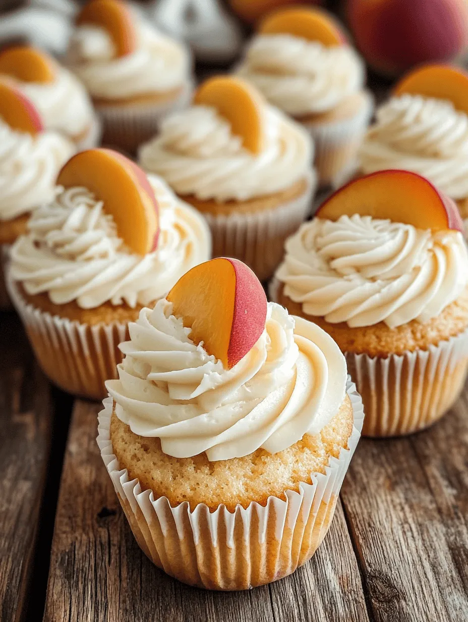 To create the perfect Honey Peach Cream Cheese Cupcakes, it’s essential to understand the role each ingredient plays in the recipe. Here’s a closer look at the key components that make these cupcakes a standout treat: