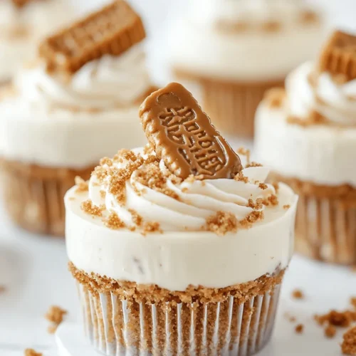 Mini cheesecakes have gained immense popularity in recent years, captivating dessert lovers with their adorable size and rich flavors. These bite-sized treats offer all the indulgence of a traditional cheesecake without the necessity of slicing and serving a whole cake. Their individual portions make them ideal for parties, gatherings, or simply enjoying as a personal treat. Among the many variations of mini cheesecakes, the Mini Biscoff Cheesecake stands out with its unique flavor profile that beautifully combines the caramelized notes of Biscoff cookies with the creamy richness of cheesecake.