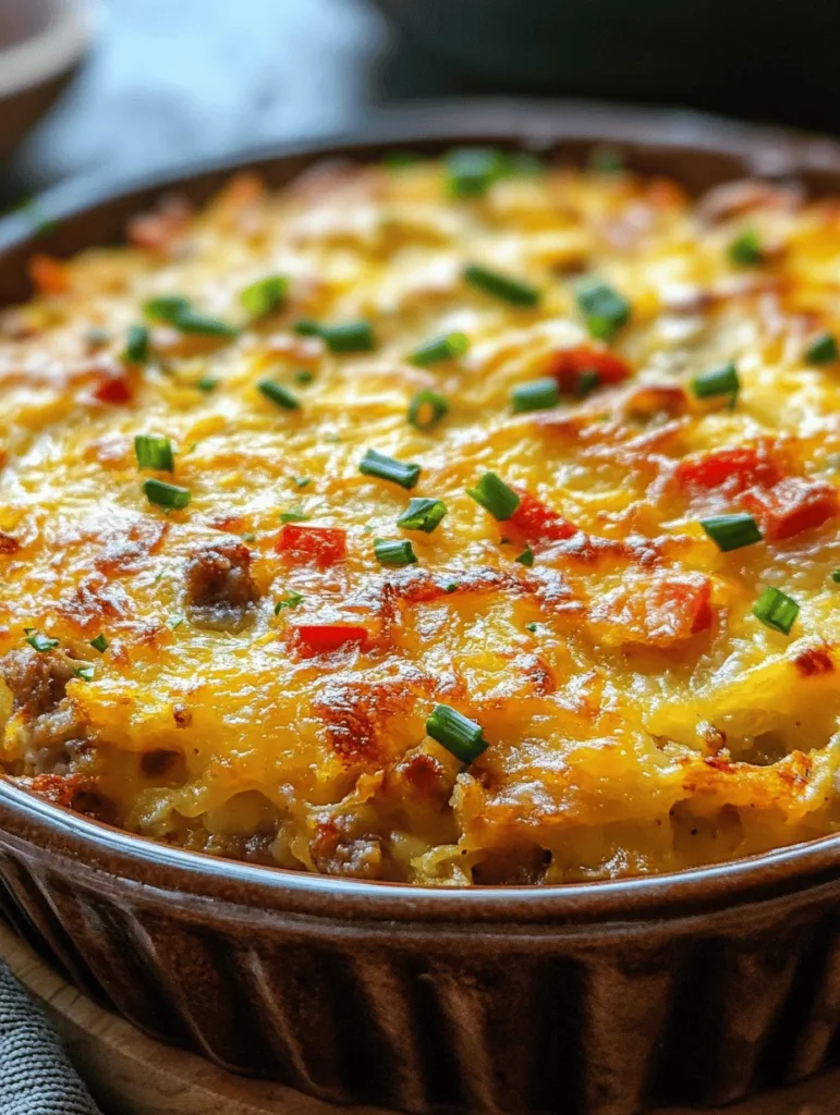 Breakfast is often hailed as the most important meal of the day, and for good reason. It sets the tone for what lies ahead and energizes us for our daily endeavors. One of the most appealing ways to embrace breakfast is through casseroles, particularly the beloved Hashbrown Breakfast Casserole. This dish is not only hearty and satisfying but also provides a time-saving solution for busy mornings. Imagine waking up to a warm, delicious casserole that combines crispy hash browns, savory meats, and creamy eggs all in one dish, ready to serve to the entire family or to prepare in advance for the week ahead.