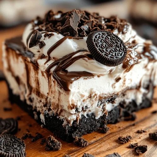 When it comes to desserts that captivate the taste buds, few can rival the irresistible charm of the Oreo Bliss No Bake Delight. This decadent dessert combines the beloved flavors of Oreo cookies with a silky, creamy filling, creating a dessert that's both rich and satisfying. Ideal for any occasion, this no-bake treat is a crowd-pleaser that simplifies the dessert-making process while delivering on taste and presentation.