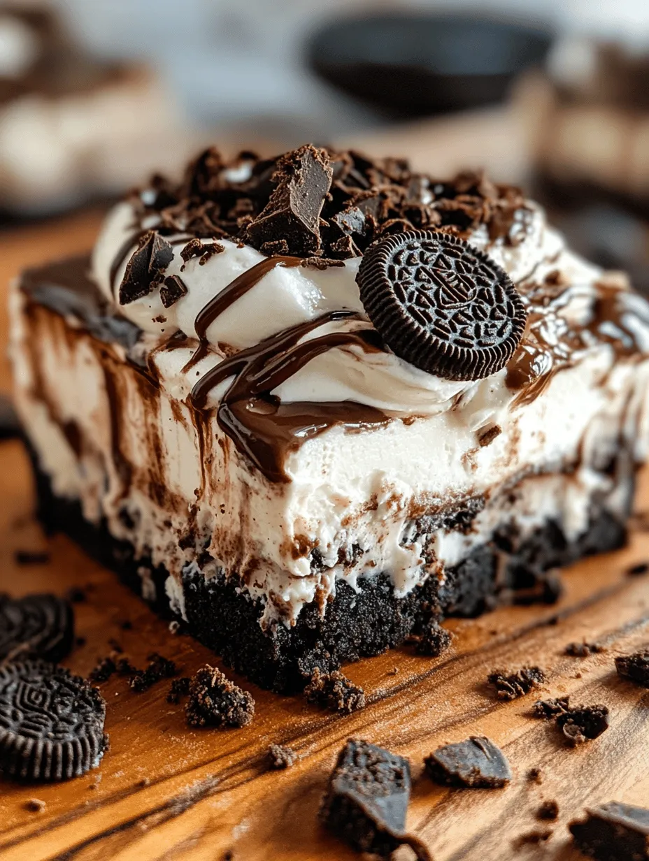 When it comes to desserts that captivate the taste buds, few can rival the irresistible charm of the Oreo Bliss No Bake Delight. This decadent dessert combines the beloved flavors of Oreo cookies with a silky, creamy filling, creating a dessert that's both rich and satisfying. Ideal for any occasion, this no-bake treat is a crowd-pleaser that simplifies the dessert-making process while delivering on taste and presentation.