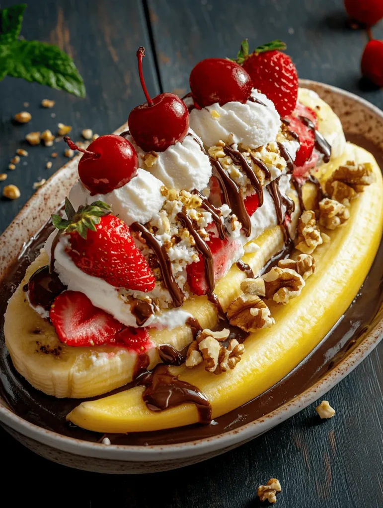 Delving into the world of desserts, few treats can match the nostalgic and vibrant appeal of a classic banana split. This iconic dessert has been a staple at ice cream parlors and backyard barbecues for generations, captivating taste buds with its delightful combination of flavors and textures. The Tropical Bliss Banana Split Delight takes this beloved dessert to a whole new level, blending rich flavors and colorful ingredients that not only satisfy your sweet tooth but also transport you to a sun-soaked paradise.