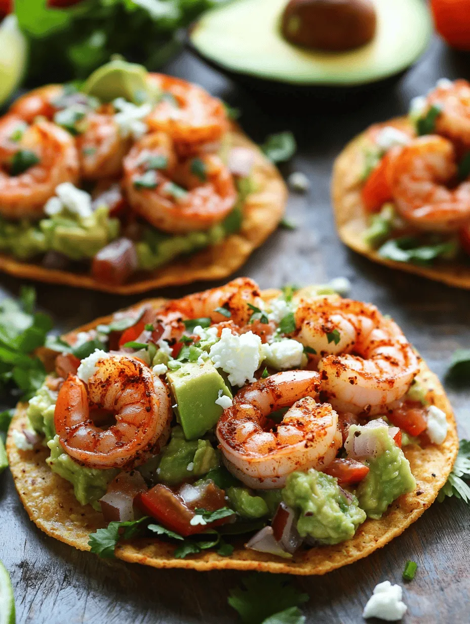 As the summer sun shines brightly and gatherings with friends and family become more frequent, there's nothing quite like a vibrant and refreshing dish to celebrate the season. Enter Easy Summer Shrimp Tostadas with Guac & Fresh Salsa—a dish that perfectly encapsulates the essence of summer dining. With its combination of juicy shrimp, creamy guacamole, and zesty fresh salsa, this meal is not only a feast for the eyes but also a delightful explosion of flavors that will transport your taste buds straight to a sun-soaked beach.