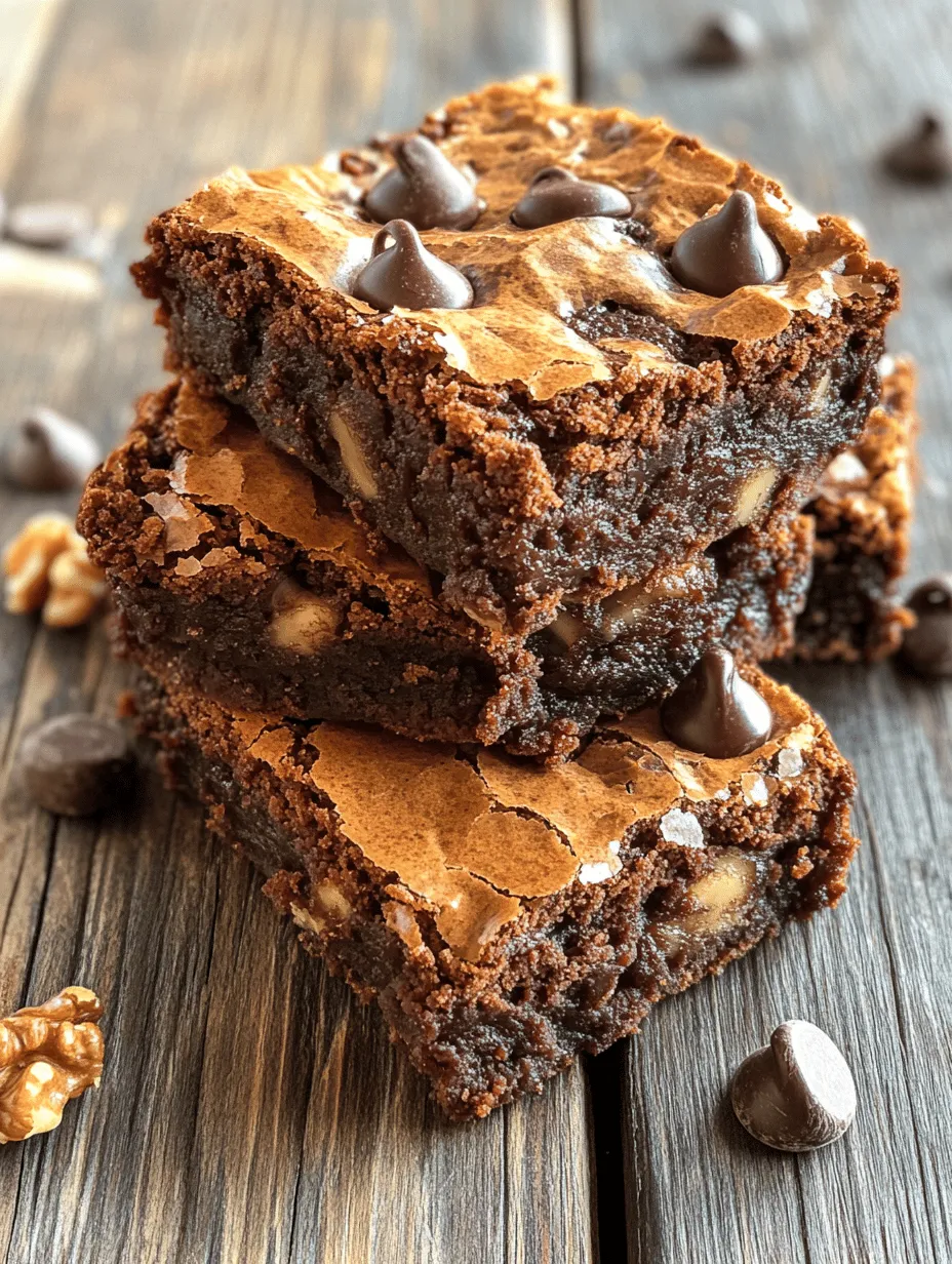 Creating the perfect batch of fudgy chewy browkies starts with a clear understanding of the ingredients involved. Each component plays a vital role in crafting the texture, flavor, and overall outcome of these delicious treats.