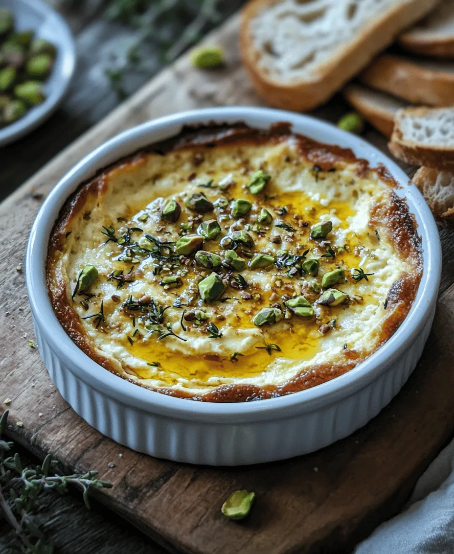 The allure of baked ricotta is a culinary journey that invites both novice cooks and seasoned chefs to explore the creamy depths of this versatile cheese. Sweet & Savory Baked Ricotta with Honey & Pistachios is a dish that embodies balance, sophistication, and comfort. By marrying the rich and creamy texture of fresh ricotta with the natural sweetness of honey and the delightful crunch of pistachios, this recipe transforms a simple appetizer into a memorable experience.