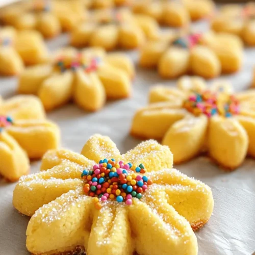 Spritz cookies, with their delicate texture and buttery flavor, have long been a beloved staple at festive gatherings and family celebrations. Originating from the German word "spritzen," which means "to squirt," these cookies are traditionally made using a cookie press, allowing bakers to create a variety of shapes and designs. Their charming appearance, combined with a melt-in-your-mouth consistency, makes them perfect for holiday trays, cookie exchanges, or simply as a delightful treat to enjoy with a cup of tea or coffee.