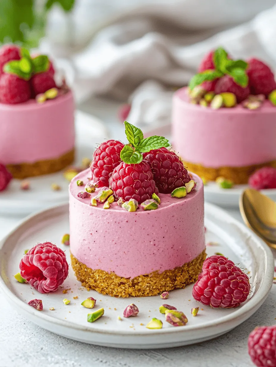 Indulging in a dessert that marries the nutty richness of pistachios with the tart sweetness of raspberries is a sure way to elevate any culinary occasion. The Raspberry Pistachio Mousse Cakes are a stunning and flavorful treat that not only tantalizes the taste buds but also delights the eyes. These petite cakes are a perfect balance of textures – with a light, airy mousse layered atop a moist sponge cake, all adorned with vibrant garnishes. Whether you’re celebrating a birthday, hosting a holiday gathering, or simply looking to impress guests at a dinner party, these mousse cakes will undoubtedly steal the show.
