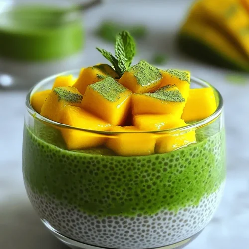In the quest for healthier dessert options, many are turning to creative and nutritious recipes that satisfy sweet cravings without compromising health. Healthy desserts have become a trending topic, appealing to those who seek indulgence while remaining mindful of their nutritional intake. Among these delightful options is the Mango Matcha Chia Pudding, a vibrant and refreshing treat that not only tantalizes the taste buds but also nourishes the body.