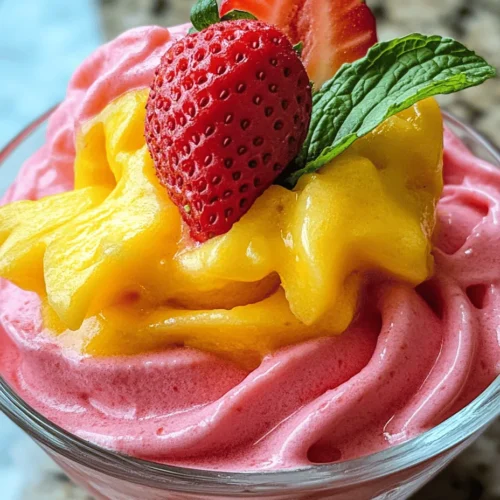 Dole Whip has become an iconic treat, especially beloved in tropical settings like Disneyland and Disney World. This soft-serve dessert has garnered a cult following thanks to its creamy texture and refreshing flavors that transport you straight to a sun-soaked paradise. Traditionally made with pineapple, Dole Whip is a delightful way to cool off during hot days, making it a perfect choice for summer gatherings, pool parties, or simply indulging in a sweet escape at home.