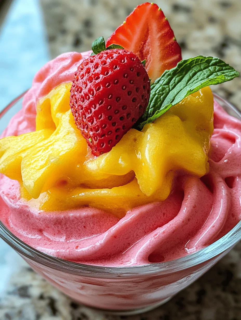 Dole Whip has become an iconic treat, especially beloved in tropical settings like Disneyland and Disney World. This soft-serve dessert has garnered a cult following thanks to its creamy texture and refreshing flavors that transport you straight to a sun-soaked paradise. Traditionally made with pineapple, Dole Whip is a delightful way to cool off during hot days, making it a perfect choice for summer gatherings, pool parties, or simply indulging in a sweet escape at home.