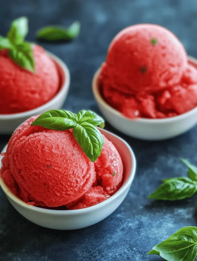 As the warm sun begins to grace us with its presence, our cravings shift towards light, refreshing treats that can cool us down. One of the most delightful options to consider is sorbet, a frozen dessert that’s not only refreshing but also bursting with flavor. The star of today’s recipe is a tantalizing combination of strawberries and basil, a pairing that may sound unusual at first but will leave your taste buds dancing with joy.