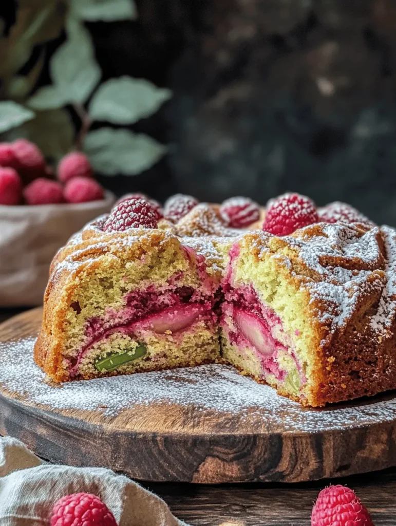 Marble cakes have a special place in the hearts of many bakers and dessert lovers. Their striking appearance, characterized by swirls of contrasting colors, makes them visually appealing while delivering a delightful blend of flavors in every slice. Imagine slicing into a moist cake that offers both the tartness of rhubarb and the sweet, juicy essence of raspberries. This Rhubarb Raspberry Marble Cake does just that, providing a delicious twist that is sure to impress at any gathering.