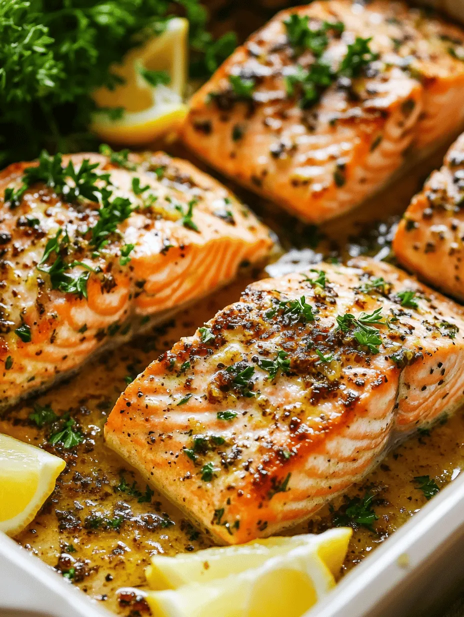 Garlic Butter Baked Salmon is not just a culinary delight; it's a dish that brings together simplicity and sophistication with every bite. This recipe features succulent salmon fillets, enveloped in a rich, aromatic garlic butter sauce that enhances the fish's natural flavors. Whether you're cooking for a busy weeknight dinner or impressing guests at a weekend gathering, this dish is versatile enough to suit any occasion.