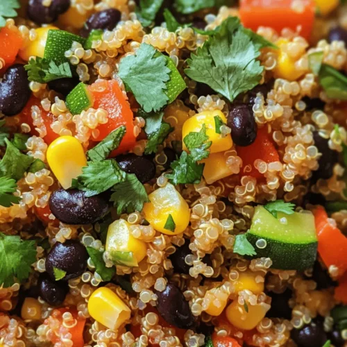 In the world of meal prepping, few dishes stand out quite like a freezer-friendly quinoa and veggie medley. This delightful dish combines the nutty flavor of quinoa with an array of colorful vegetables, resulting in a nutritious meal that’s not only wholesome but also incredibly convenient. As we juggle our busy lives, the importance of having healthy meals at our fingertips cannot be overstated. This medley allows you to prepare an abundance of servings in advance, making it easy to grab a nutritious meal on those hectic days.