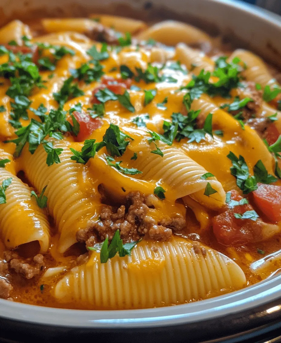 When it comes to comfort food, nothing quite compares to a hearty, cheesy pasta dish that warms both the body and soul. Easy Crockpot Cheesy Ranch Beef Pasta Shells embody the essence of comfort food, combining rich flavors, creamy textures, and the convenience of a slow cooker. This dish has gained popularity not only for its delightful taste but also for its effortless preparation, making it a go-to option for busy weeknights or family gatherings.