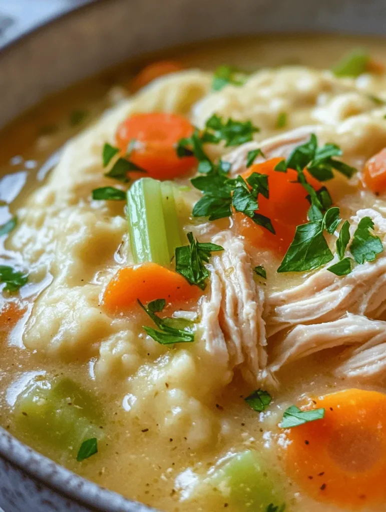 There's something undeniably comforting about a warm bowl of chicken and dumplings. This classic dish has graced family tables for generations, embodying the essence of home-cooked goodness. With tender chunks of chicken, fluffy dumplings, and a rich, savory broth, this meal is the epitome of cozy comfort food. It’s not just a dish; it’s a hug in a bowl, perfect for chilly evenings or when you need a little extra warmth in your life.
