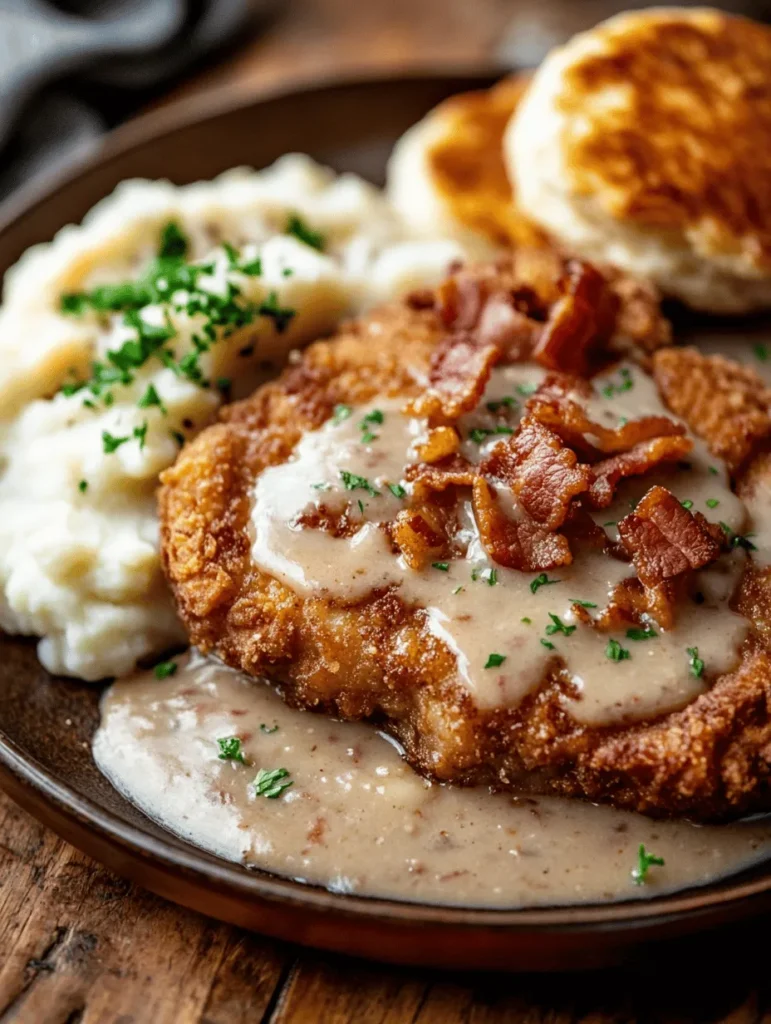 At the heart of this dish are the pork chops themselves. Using bone-in pork chops is crucial for achieving the best results. The bone not only adds flavor but also helps retain moisture during cooking, resulting in a tender and juicy chop. When selecting pork chops, look for cuts that are about 1-inch thick. This thickness ensures that the chops cook evenly, giving you that perfect crispy exterior while keeping the inside succulent and flavorful.