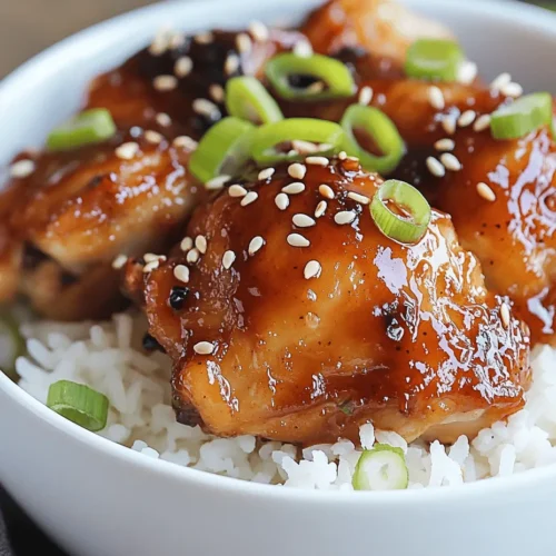 If you're looking for a dish that beautifully balances sweetness and savory goodness, look no further than Sweet & Savory Slow Cooker Honey Garlic Chicken. This delightful recipe not only tantalizes your taste buds but also offers convenience and comfort, making it a perfect choice for busy weeknights or relaxed family gatherings. The dish features tender, juicy chicken thighs enveloped in a luscious sauce that combines the natural sweetness of honey with the umami richness of soy sauce, resulting in an irresistible flavor profile that leaves you wanting more.