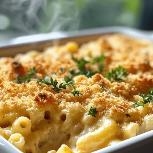 If you're searching for a dish that perfectly blends comforting flavors and satisfying textures, look no further than BBQ Chicken Mac and Cheese. This indulgent recipe takes the beloved classic mac and cheese and elevates it with the smoky, tangy goodness of barbecue chicken. The combination of creamy cheese sauce, tender pasta, and succulent chicken creates a dish that is not only delicious but also incredibly comforting. It’s perfect for family dinners, potlucks, or even a casual weeknight meal when you want something hearty and satisfying.
