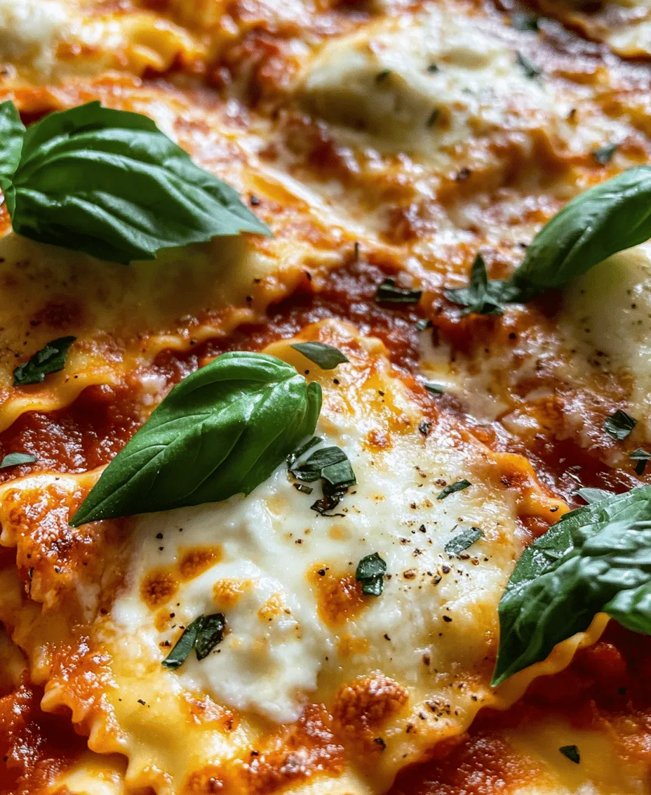 If you're searching for a meal that brings the comforting flavors of traditional lasagna but fits seamlessly into your busy schedule, look no further than Crockpot Ravioli Lasagna. This delightful dish combines the classic elements of lasagna—rich marinara sauce, creamy cheeses, and a satisfying pasta base—with the effortless convenience of a slow cooker. Perfect for those hectic weeknights or lazy weekends, this recipe requires minimal preparation while delivering an incredibly hearty meal that the whole family will love.