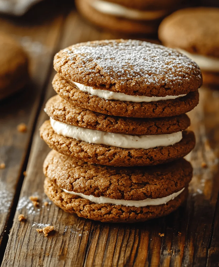To create the perfect ginger molasses cookie sandwiches, it’s essential to understand the role of each ingredient in the recipe. This will not only enhance your baking skills but also allow you to appreciate the intricate flavors that come together in this delightful treat.