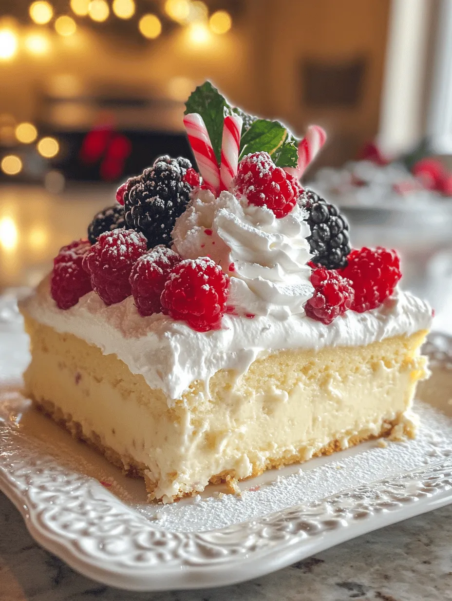 As the holiday season approaches, kitchens across the world become bustling hubs of activity filled with the delightful aromas of baking. One dessert that stands out for its simplicity, flavor, and festive appeal is the poke cake. A poke cake is a unique dessert that involves baking a simple cake, poking holes in it, and soaking it with a delicious liquid that enhances its flavor and moisture. This technique not only infuses the cake with richness but also makes it a wonderful canvas for creativity and seasonal ingredients.