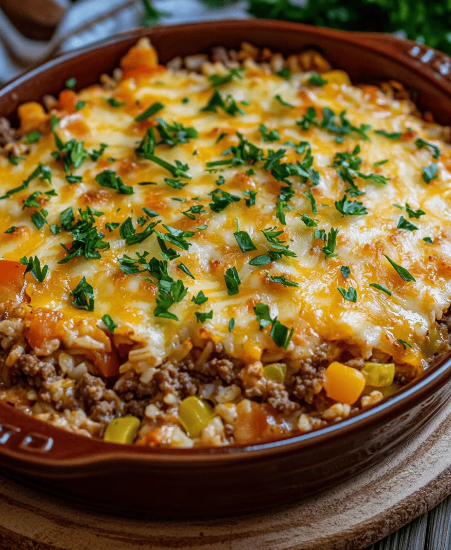 When it comes to hearty family meals, few dishes hold as much comfort and nostalgia as a savory ground beef and rice casserole. This all-in-one meal is not only satisfying but also incredibly convenient for busy weeknights. Casseroles, by their very nature, are designed to bring families together around a warm, home-cooked dinner table, making them a staple in many households. They combine protein, carbohydrates, and a medley of vegetables, offering a balanced option that nourishes both body and soul.