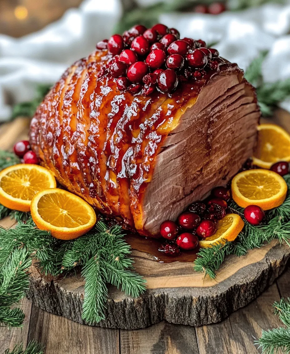 When it comes to festive celebrations, few dishes can rival the grandeur and warmth of a perfectly cooked ham. This centerpiece not only fills the table but also brings families together, creating memories that last a lifetime. Whether it's for Thanksgiving, Christmas, or a special gathering, ham has become synonymous with joy and celebration. Among the myriad of ham recipes, one stands out for its delightful combination of sweet and tangy flavors: Cranberry Orange Glazed Ham.