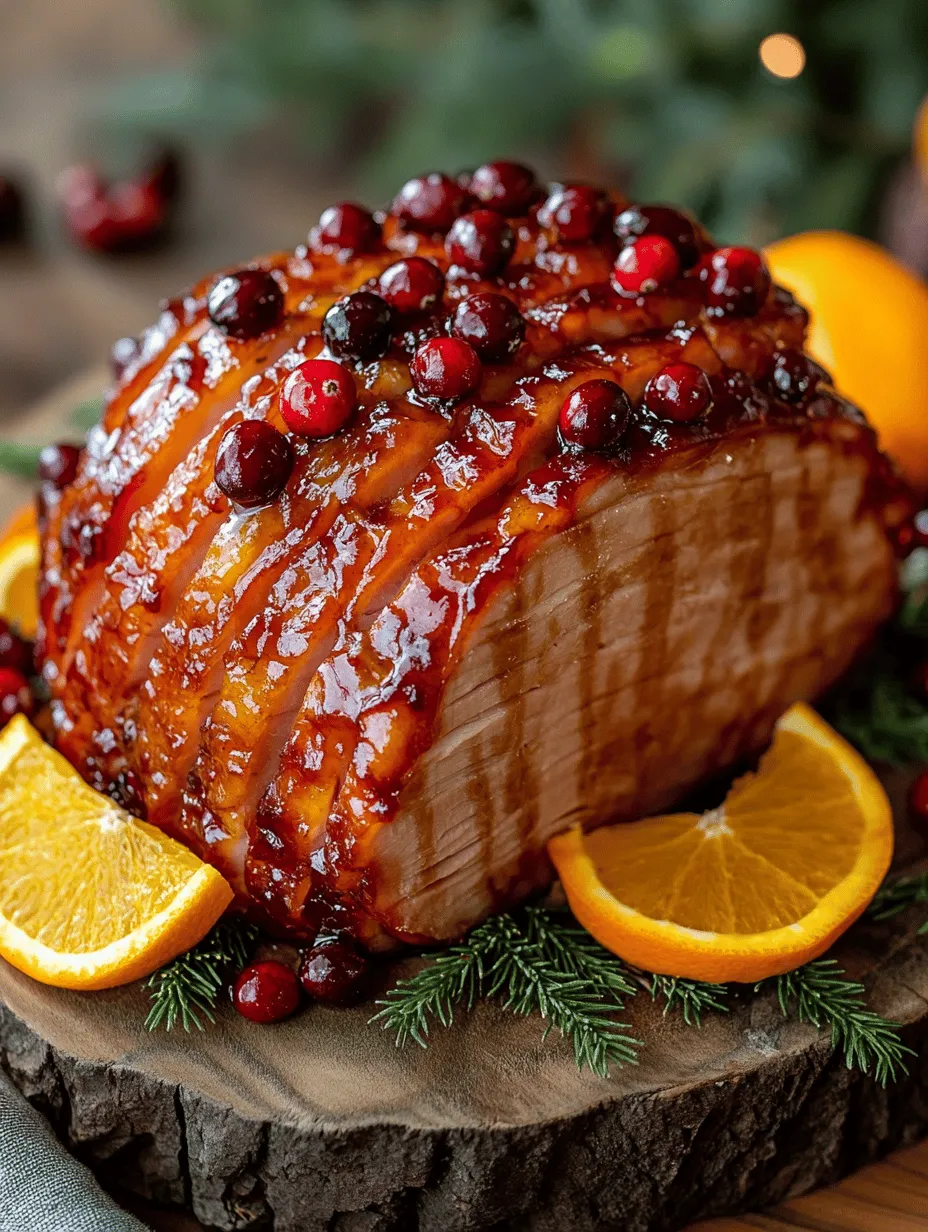 When it comes to festive celebrations, few dishes can rival the grandeur and warmth of a perfectly cooked ham. This centerpiece not only fills the table but also brings families together, creating memories that last a lifetime. Whether it's for Thanksgiving, Christmas, or a special gathering, ham has become synonymous with joy and celebration. Among the myriad of ham recipes, one stands out for its delightful combination of sweet and tangy flavors: Cranberry Orange Glazed Ham.
