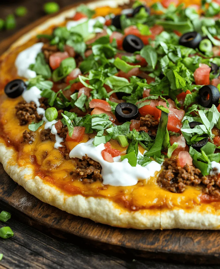 Taco Pizza is a fascinating fusion of Mexican and Italian cuisines, bringing together the best of both worlds. This delightful dish originated in the United States, where creative cooks sought to combine their favorite foods into something new and exciting. The rise of taco pizza can be traced back to the 1970s, when people began experimenting with toppings and crusts as pizza became a staple in American households.