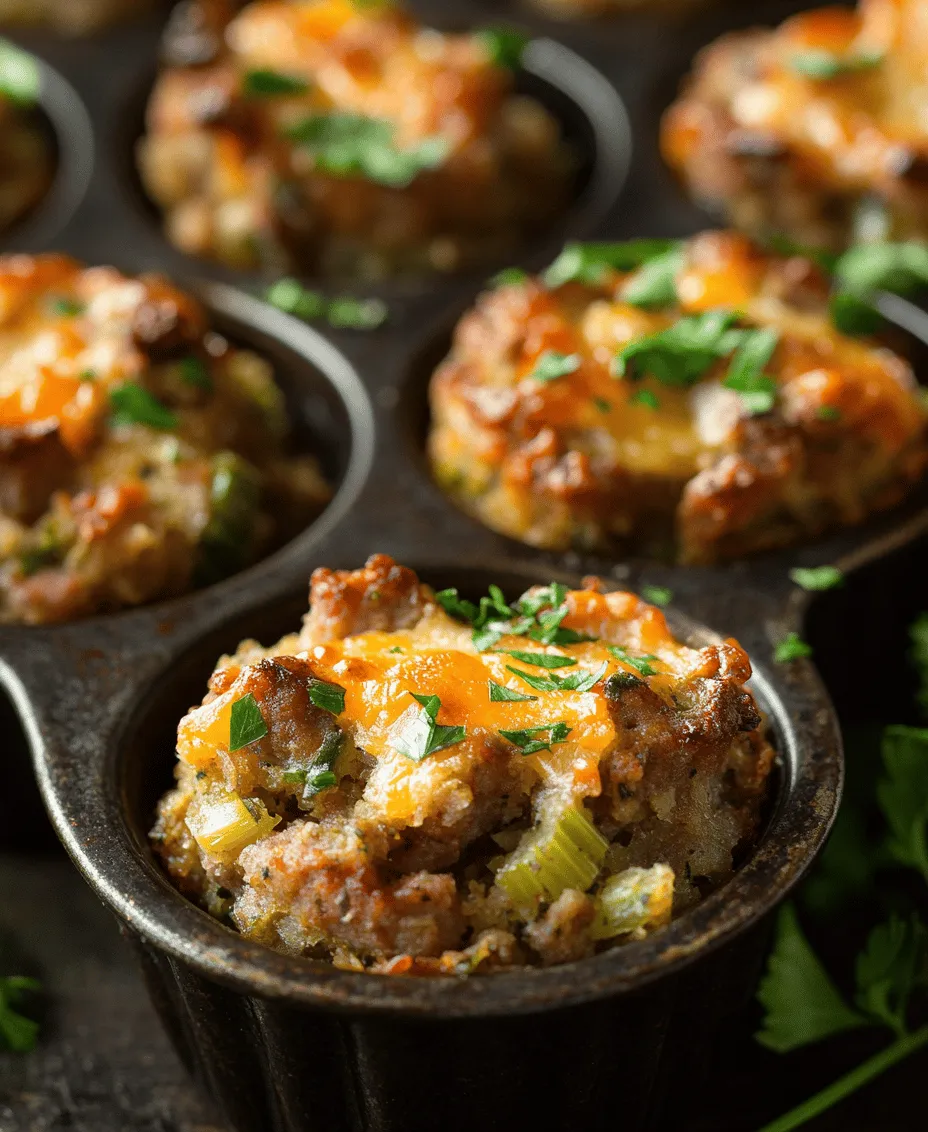 The holiday season is a time for warmth, joy, and, of course, delicious food. One of the most cherished traditions during this festive period is the gathering of family and friends around the dinner table, sharing scrumptious dishes that create lasting memories. As we prepare for these joyous occasions, the anticipation of delectable treats fills the air. This year, elevate your holiday spread with delightful Christmas Sausage & Herb Stuffing Bites. These little morsels pack a punch of flavor and are perfect for holiday parties, potlucks, or as a delectable appetizer to kick off your festive feasts.