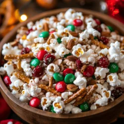 The holiday season is a time of joy, celebration, and, of course, indulgent treats. As families and friends gather to share laughter and create memories, the right snacks can elevate any festive occasion. One such treat that embodies the spirit of the season is the Merry Munchies Snack Mix. This delightful concoction is not just another snack; it’s a vibrant medley of flavors and textures that perfectly balances sweet and salty notes, making it an ideal companion for holiday parties, cozy movie nights, or as a thoughtful gift for loved ones.