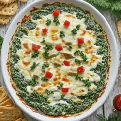 The holiday season is a time for celebration, gathering with loved ones, and, of course, indulging in delicious food. Festive appetizers play a vital role in holiday gatherings, setting the tone for joyous occasions filled with laughter and memories. Among the many delightful options available, the classic spinach and artichoke dip stands out as a beloved crowd-pleaser that never fails to impress. This rich and creamy dip has become a staple at parties and family gatherings, offering a delicious balance of flavors and textures that everyone can enjoy.
