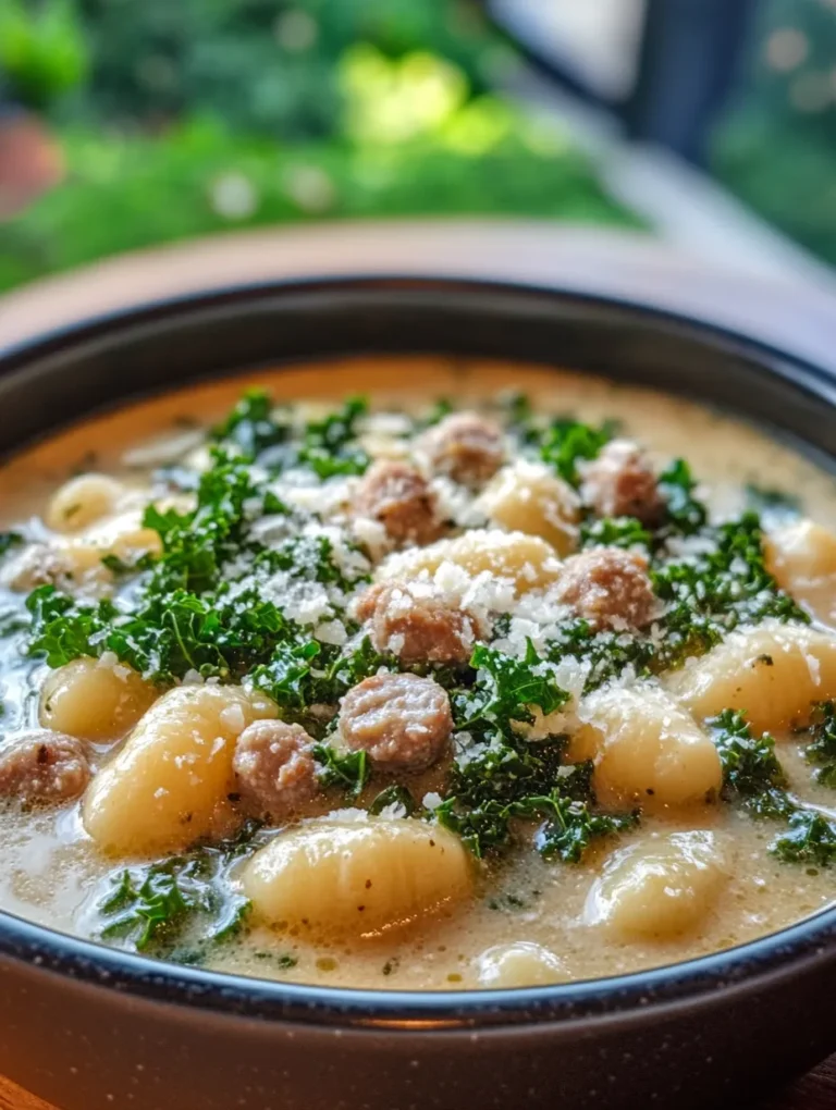 Zuppa Toscana, a traditional Italian soup, is celebrated for its comforting flavors and hearty ingredients. Originating from the Tuscany region, this rustic dish typically features a rich broth, savory sausage, and fresh vegetables, making it a beloved choice during cold weather. As the holiday season approaches, the desire for warmth and comfort becomes even more pronounced, and what better way to celebrate than with a festive twist on a classic?