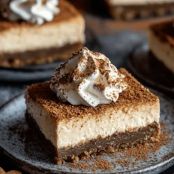 As the holiday season approaches, the aroma of gingerbread wafts through homes, evoking memories of festive gatherings, cozy family traditions, and the warmth of shared desserts. Gingerbread and cheesecake are two beloved flavors that embody the spirit of celebration, making them perfect for any holiday table. This year, why not elevate your dessert offerings with a delightful twist? Introducing Gingerbread Cheesecake Bars—a decadent combination that captures the essence of both flavors in a convenient, shareable form.